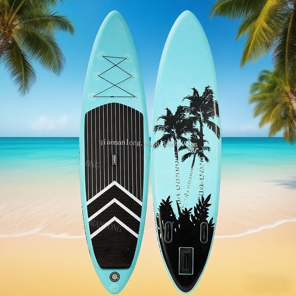 Inflatable surfboard