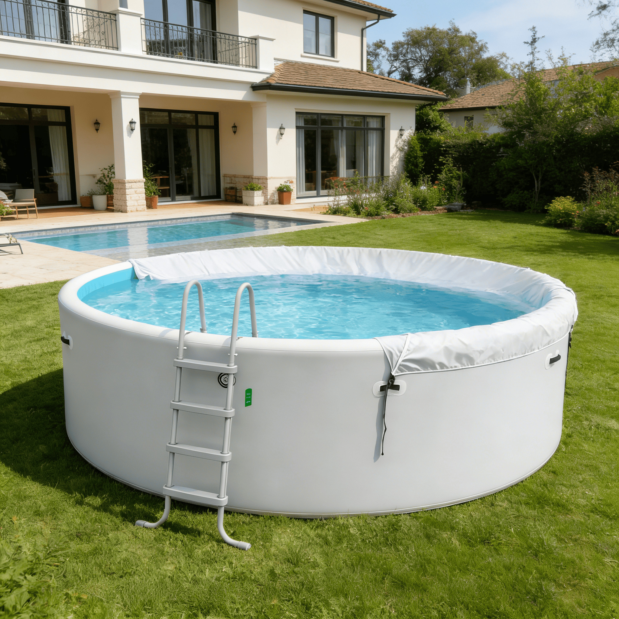 inflatable sofa swimming pool